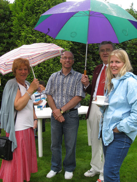 Sheltering from the rain