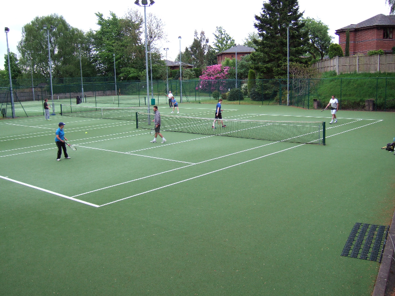 On Court at the 90th Celebration