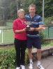 2018 Mixed Doubles Winners Judy Tierney and Chris Fernyhough