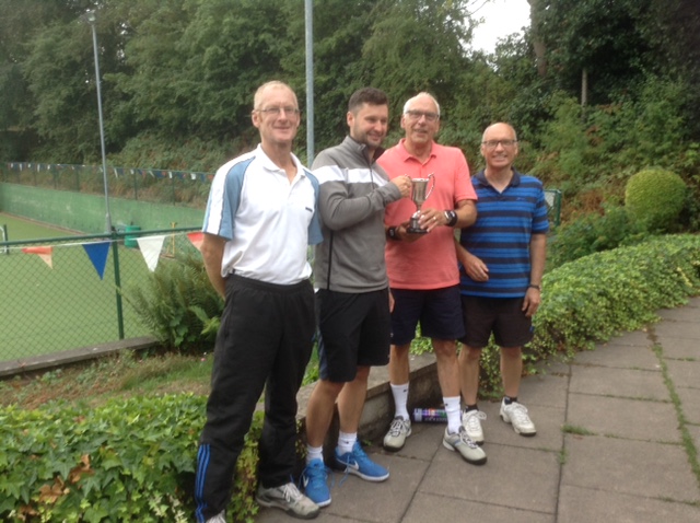 2018 Men's Winners with the Men's Captain and President