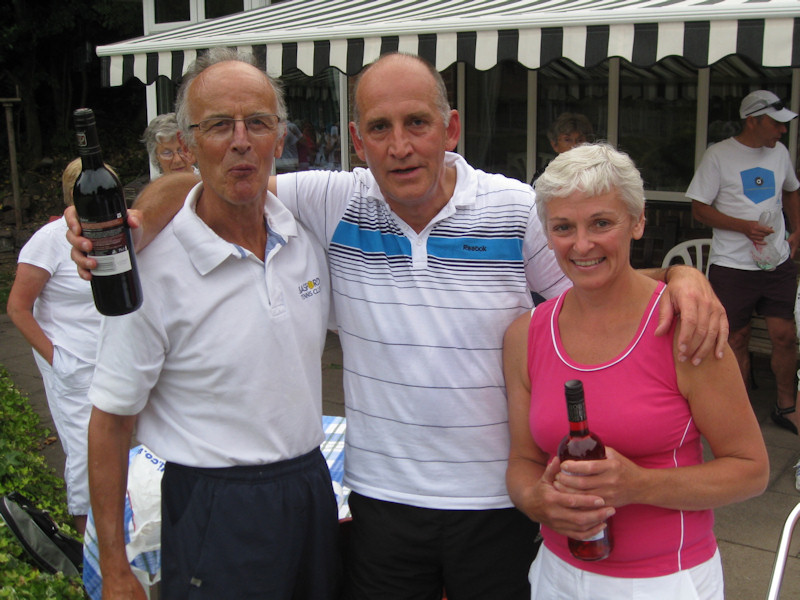 Runners Up Ian Tarpey & Karen Burton at President's Day 2010